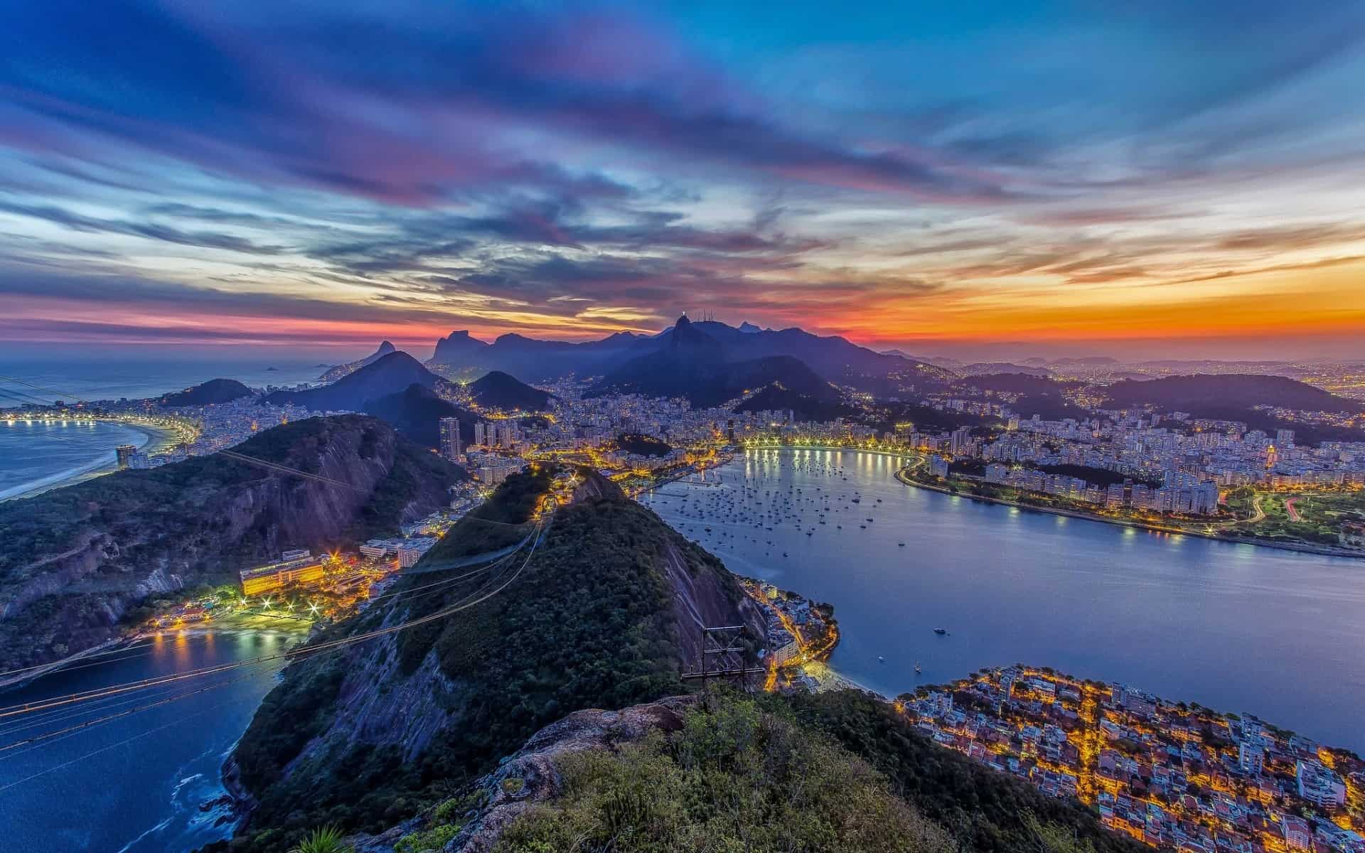 Le Pain de Sucre à Rio de Janeiro