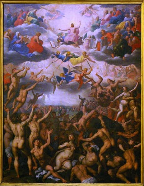 Jacob de Backer, le Jugement Dernier, vers 1580 Jacob de Backer, le Jugement Dernier, vers 1580